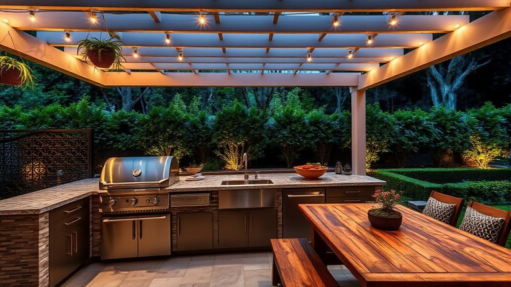 durable functional outdoor kitchens