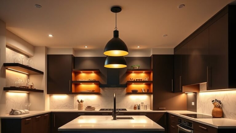 innovative kitchen lighting designs