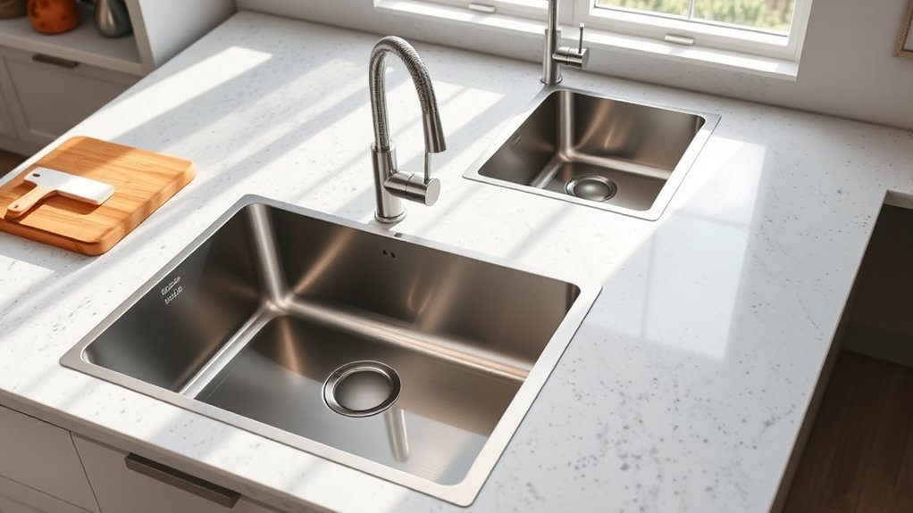 stainless steel sink selection