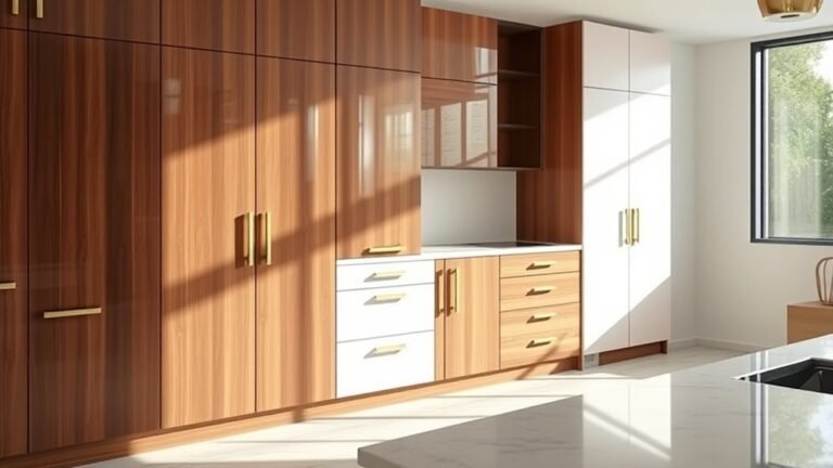 stylish kitchen cabinets selection