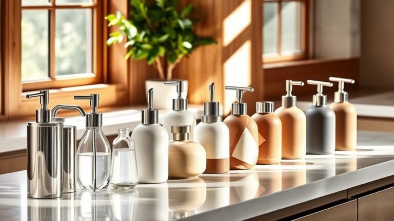 stylish kitchen soap dispensers