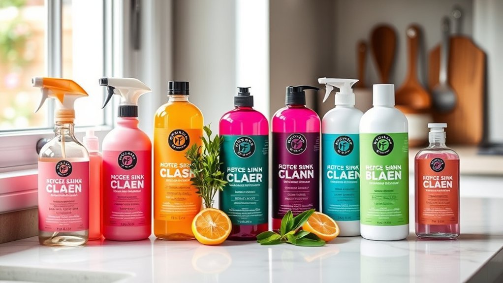 top kitchen sink cleaners