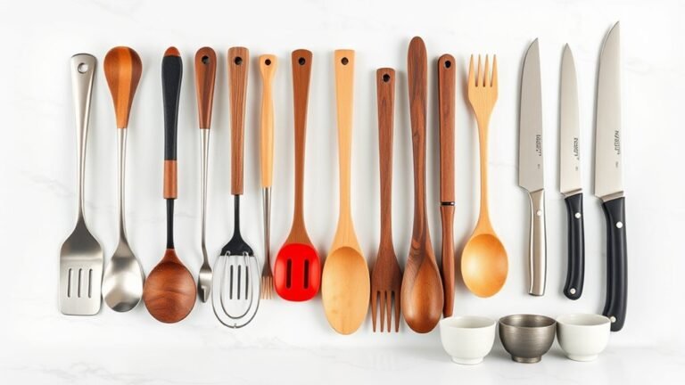 top kitchen utensil materials
