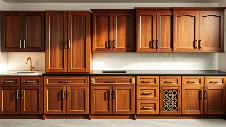 top solid wood cabinets