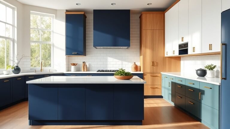 trendy kitchen cabinet colors