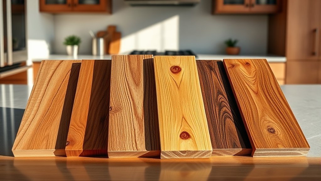 wood selection for cabinets